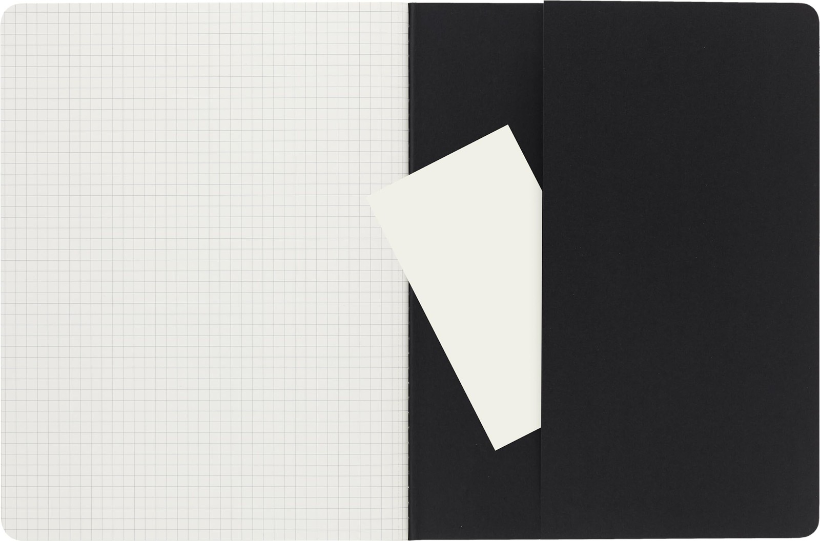 Moleskine Cahier Journal, Soft Cover, Large (5&Prime; x 8.25&Prime;) XL, Black