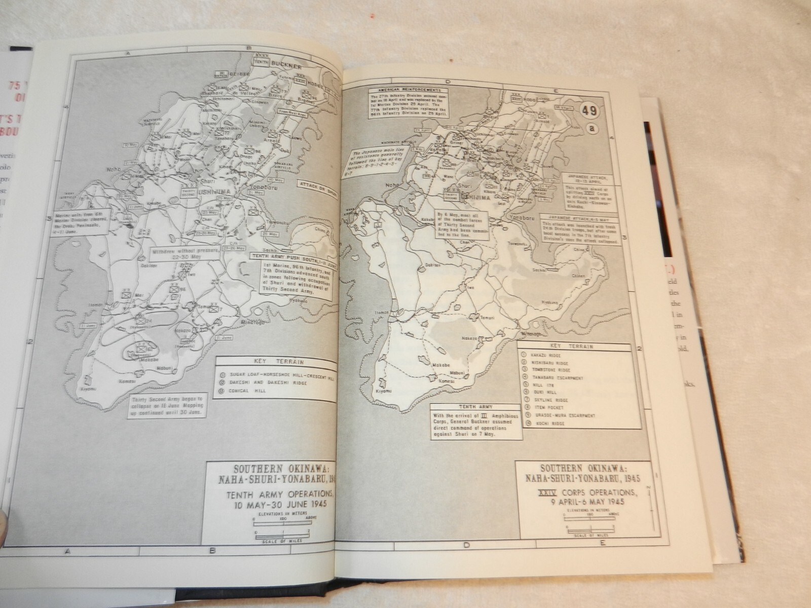 WW II 96th division 361st Field Artillery Bn Major « 82 DAYS ON OKINAWA