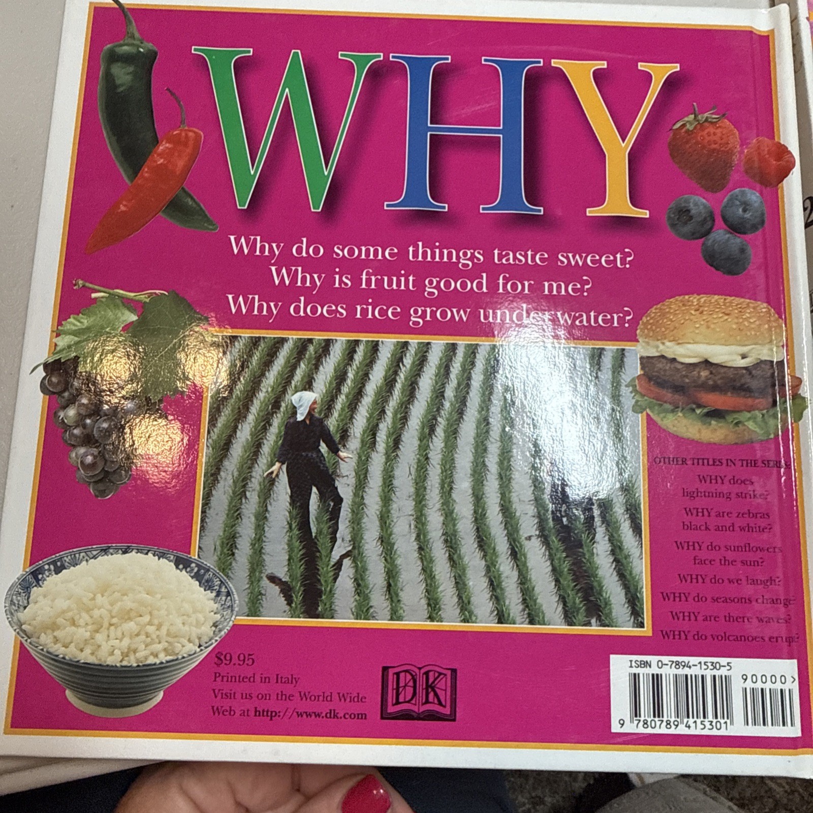 Vtg Lot Of 12 – Why? Questions Children Ask Children Books Series DK Publishing