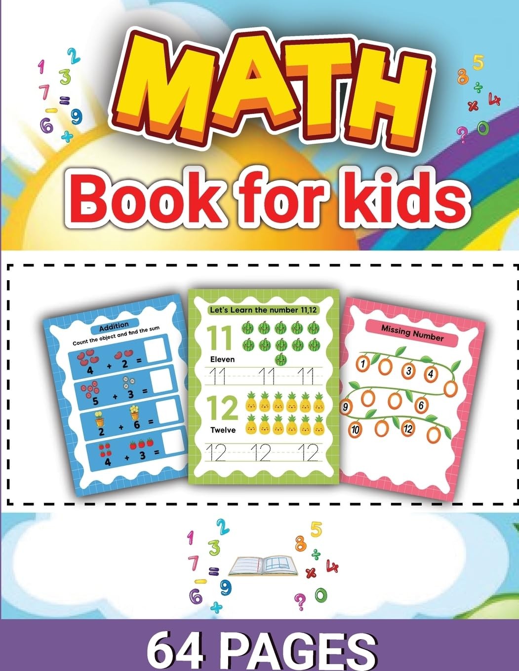 Laura Bidden Math Activity Book for Kids (Paperback)