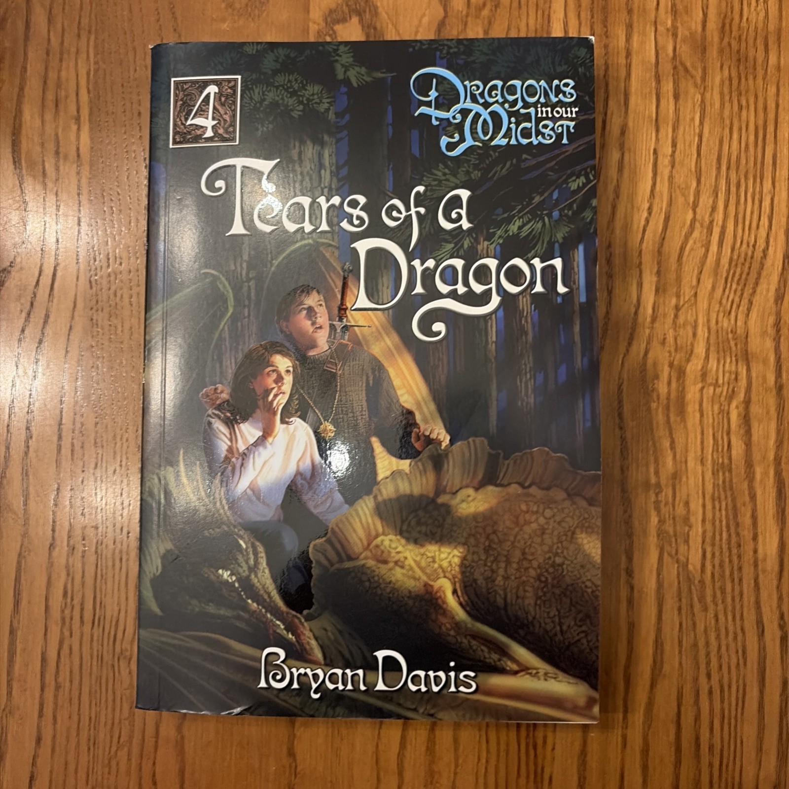 Bryan Davis Dragons In Our Midst Complete Series Lot of 4 (#1-4) Set PB