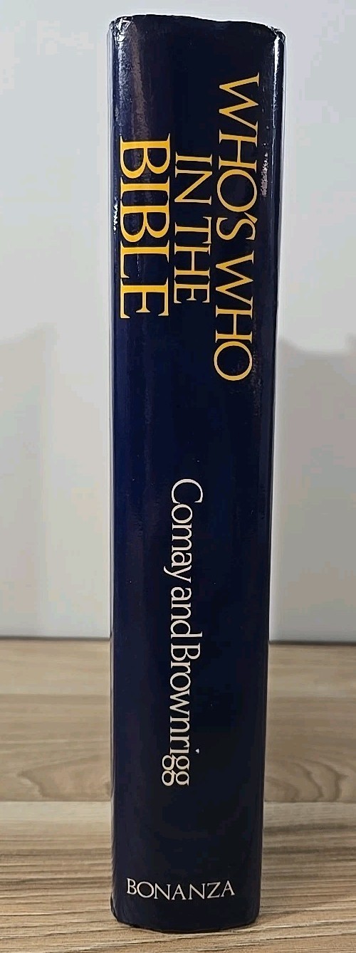 WHO&rsquo;S WHO IN THE BIBLE Two vols in One Old And New Testament & Apocrypha HC 1980