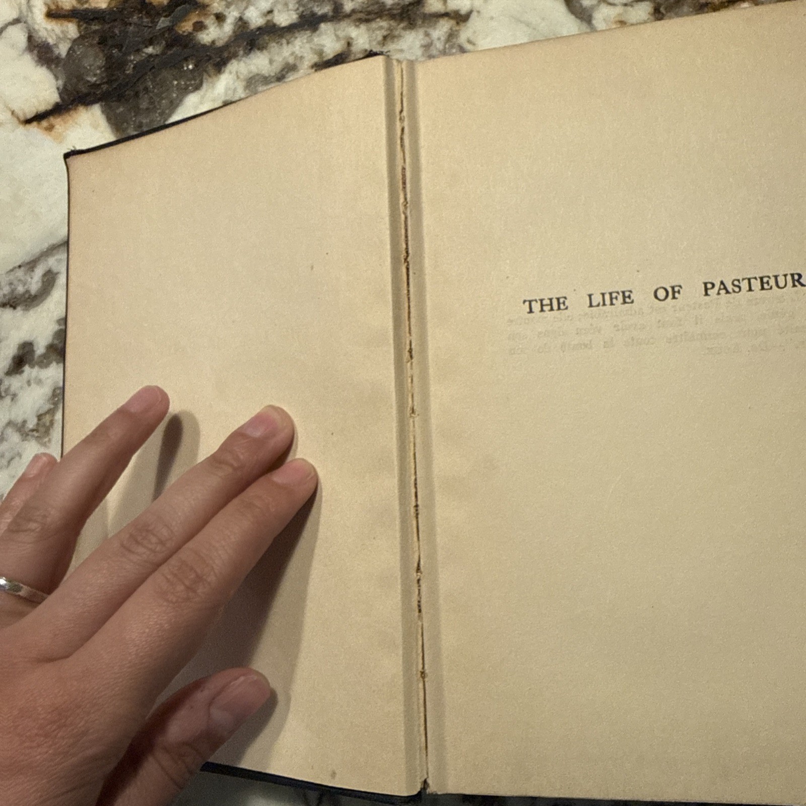 1927 The Life of Pastor Rene Gallery-Radot Hardcover Garden City Publishing Bio