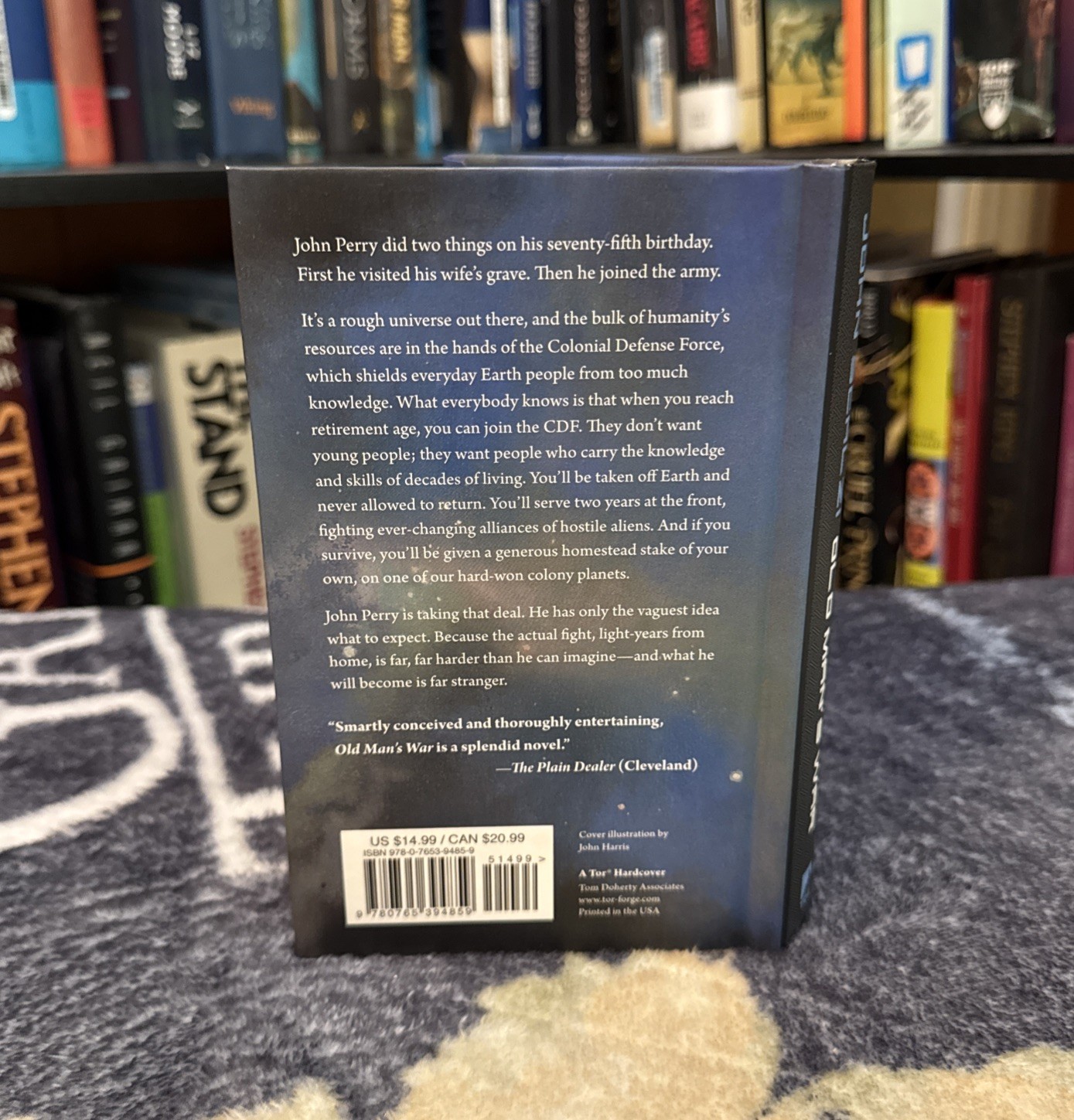 Old Man&rsquo;s War – John Scalzi (2017, Mini Hardcover) VG+, MAILS FAST, 6th Printing