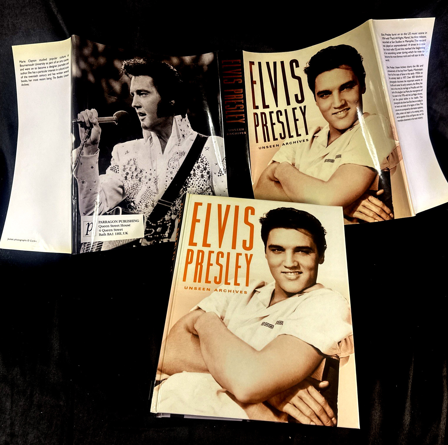 « Elvis Presley Unseen Archives » by Marie Clayton – 383 Pages of Photos & History