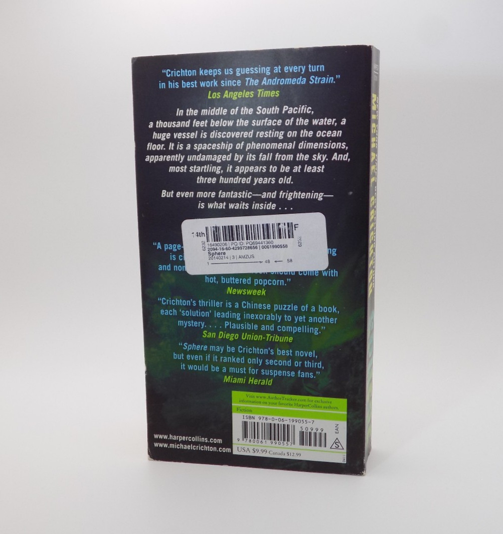 Michael Crichton Paperback Lot of 5 – Sphere · Disclosure · Congo · Timeline +