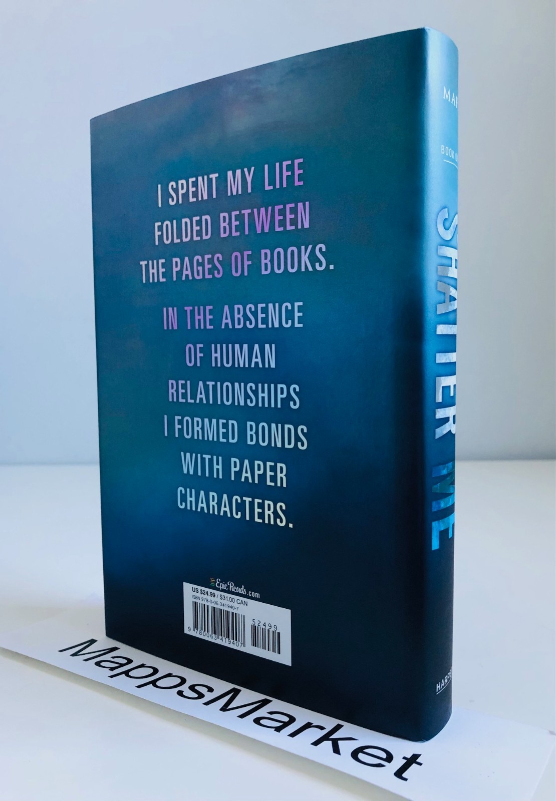 SIGNED Shatter Me Tahereh Mafi COLLECTOR&rsquo;S DELUXE LIMITED EDITION HC ~ Stenciled