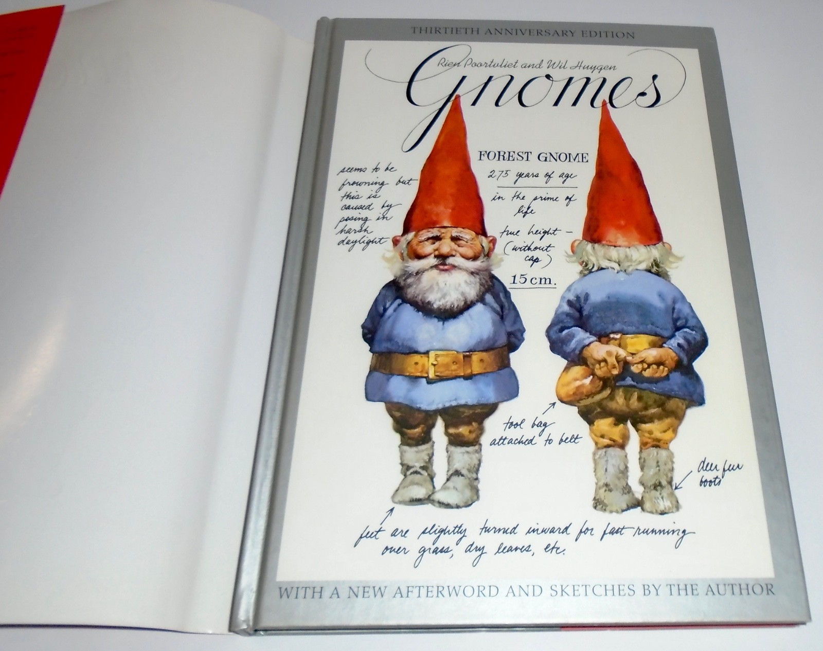 GNOMES BOOK By WIL HUYGEN & ILLUSTRATED BY RIEN POORTVLIET, 30th Anniversary Ed.