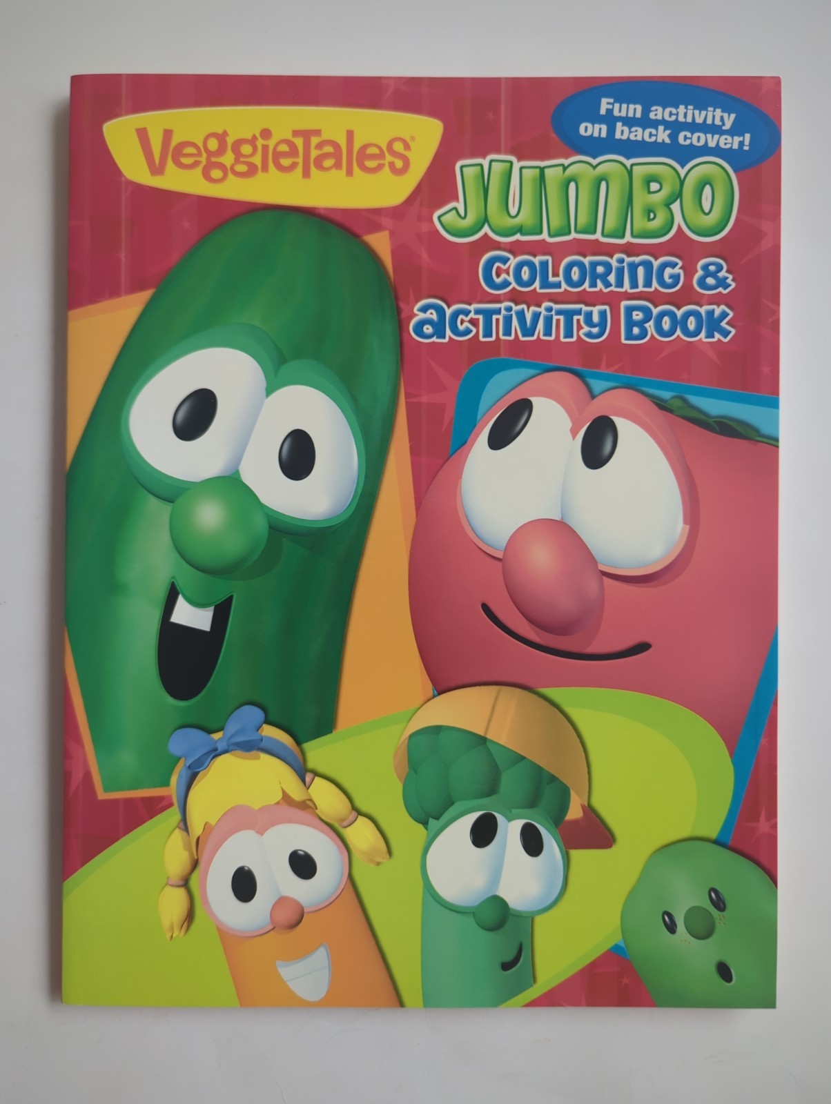 Big Idea 2009 VeggieTales Jumbo Coloring & Activity Book UNCOLORED SC Book 3