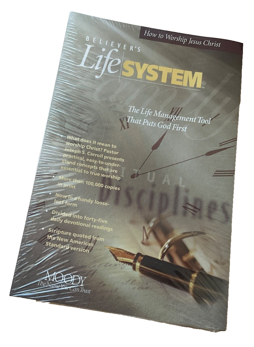 How to Worship Jesus Christ Believer&rsquo;s Life System Joseph Carroll SEALED