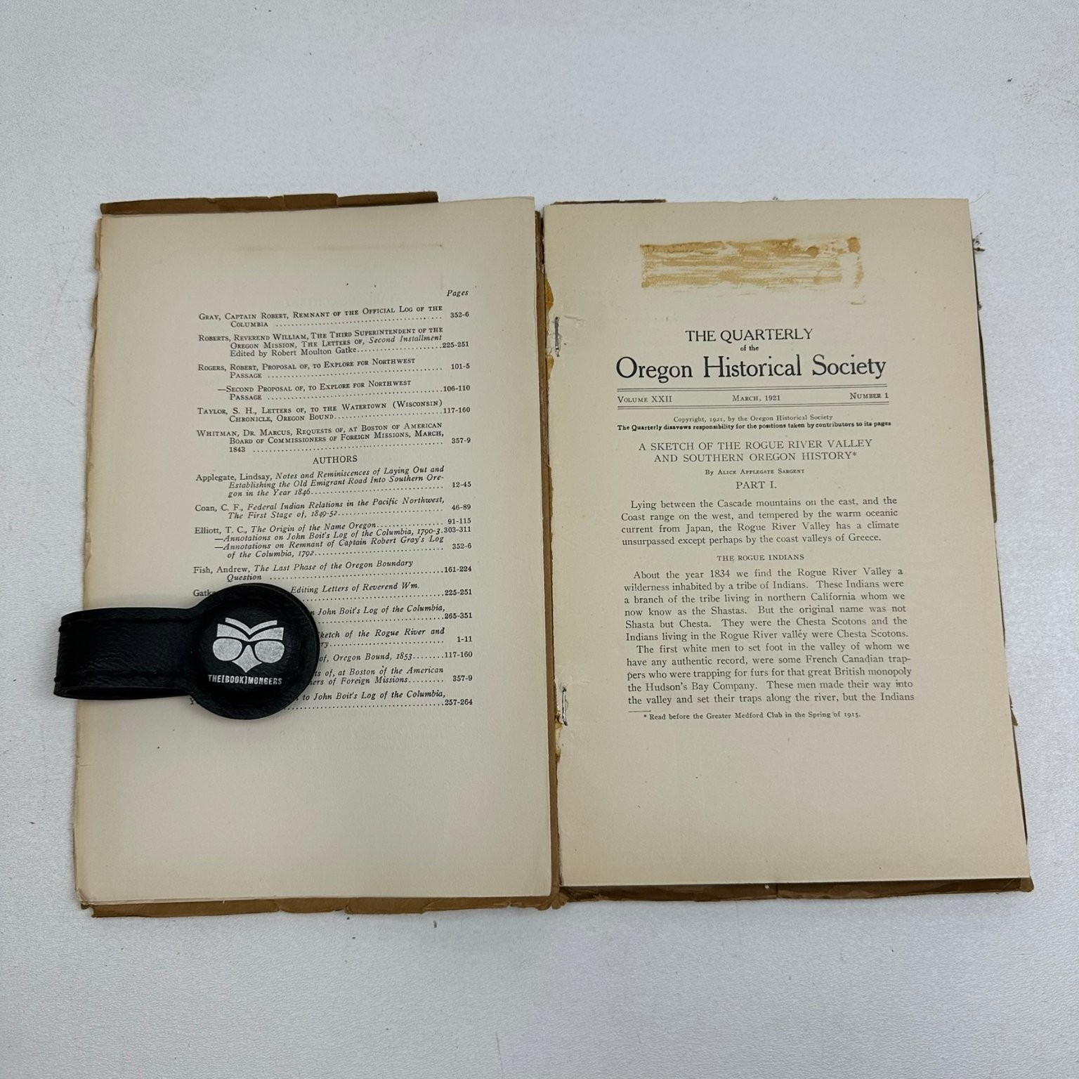 Oregon Historical Society Quarterly 1917-1924 PNW History Journals 32 Volumes