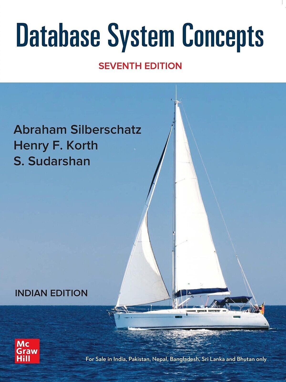 4-6DAYS DELIVERY- Database System Concepts by Abraham Silberschatz, 7TH INT&rsquo;L ED