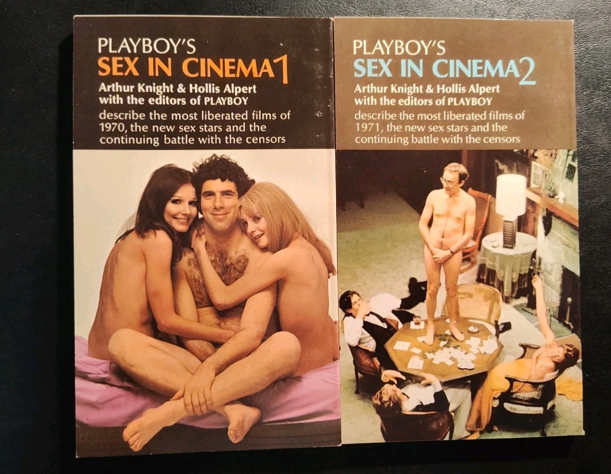 Vintage Box Set: Playboy&rsquo;s « Sex In Cinema » Paperbacks Vol 1-4 (1971-1974) .