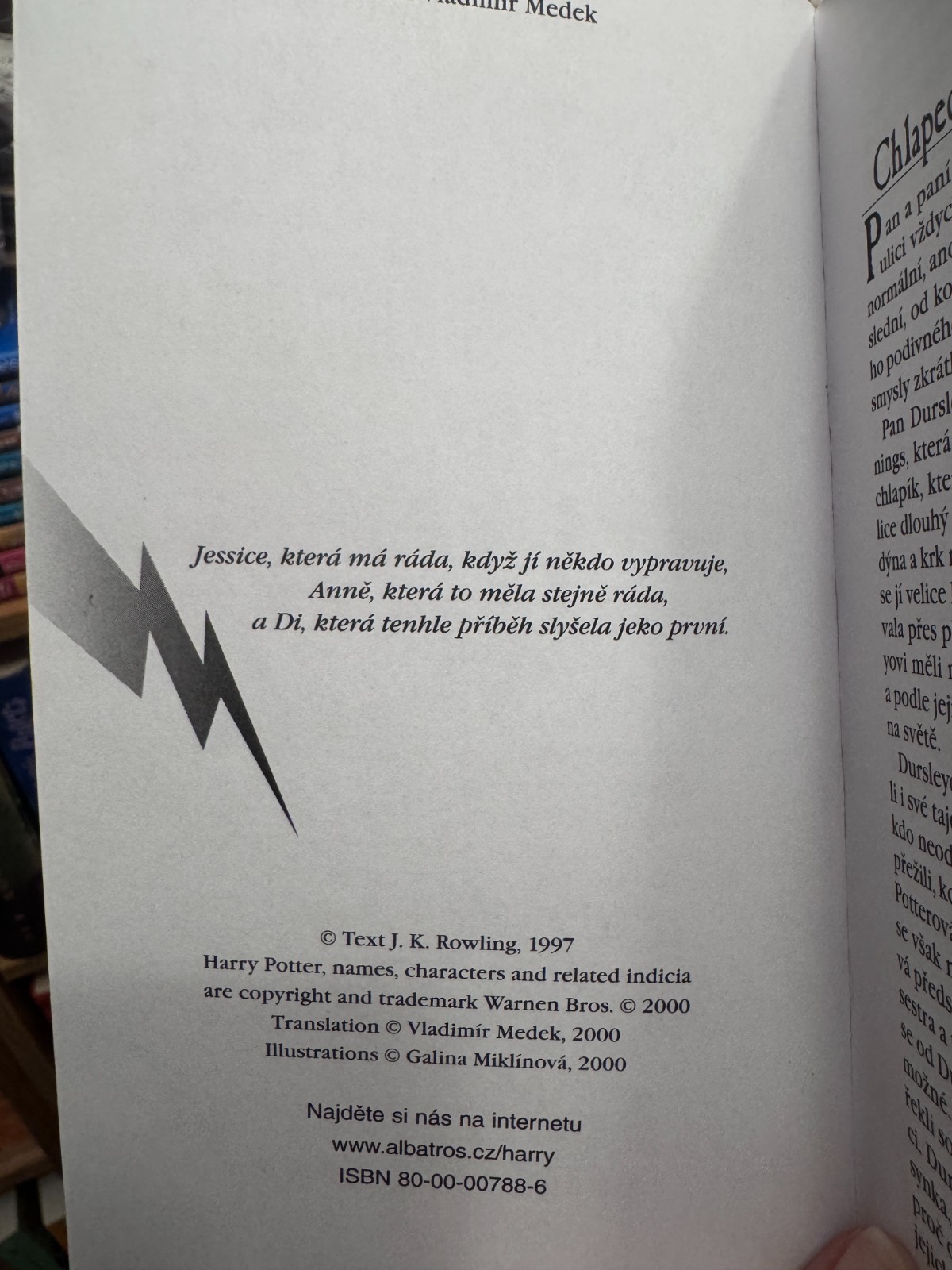 Czech « Top Hat » 2nd State, Harry Potter and the Philosopher&rsquo;s Stone, JK Rowling