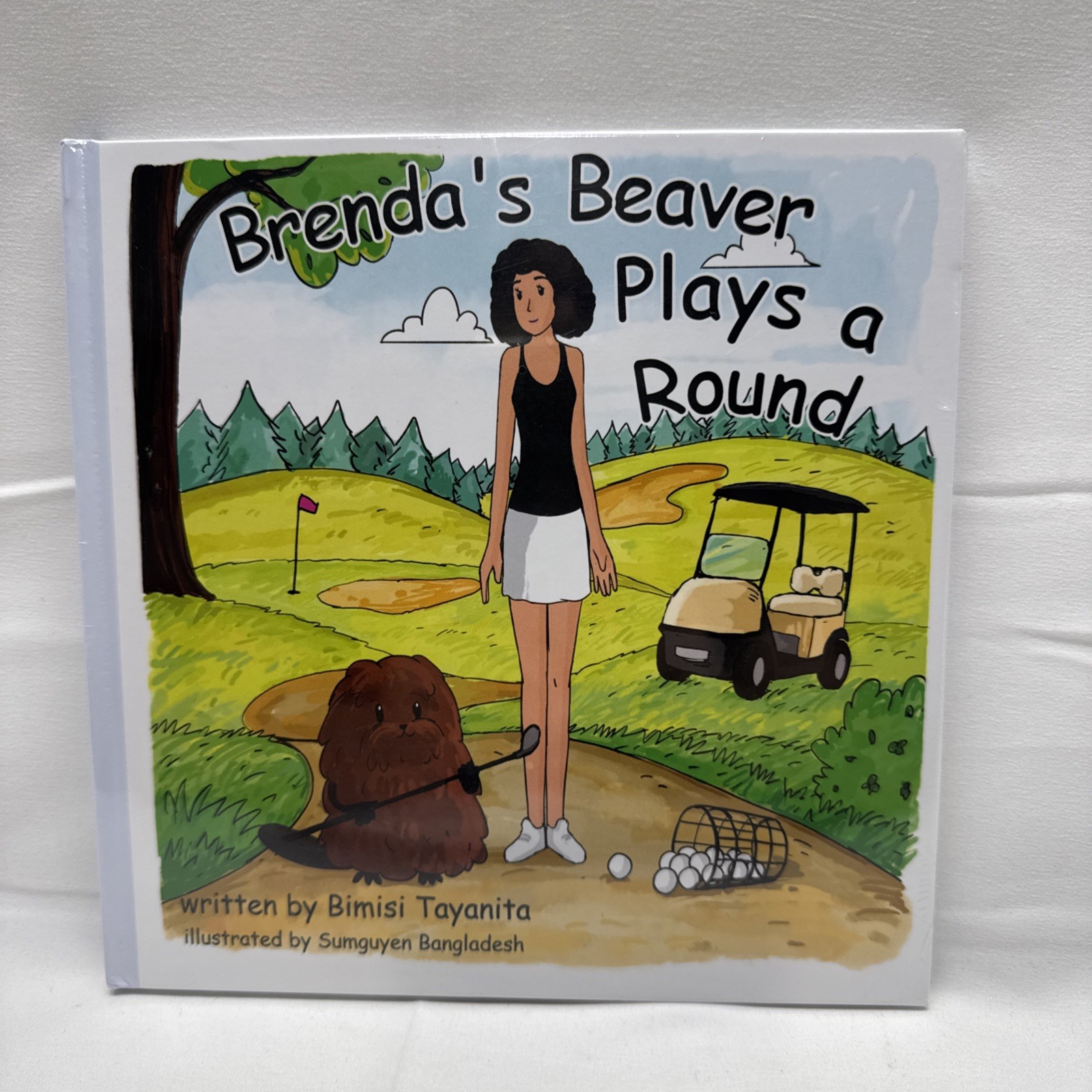 NEW Brenda&rsquo;s Beaver Plays a Round Hard Cover Season 2 Book 2 Adult Humor Book