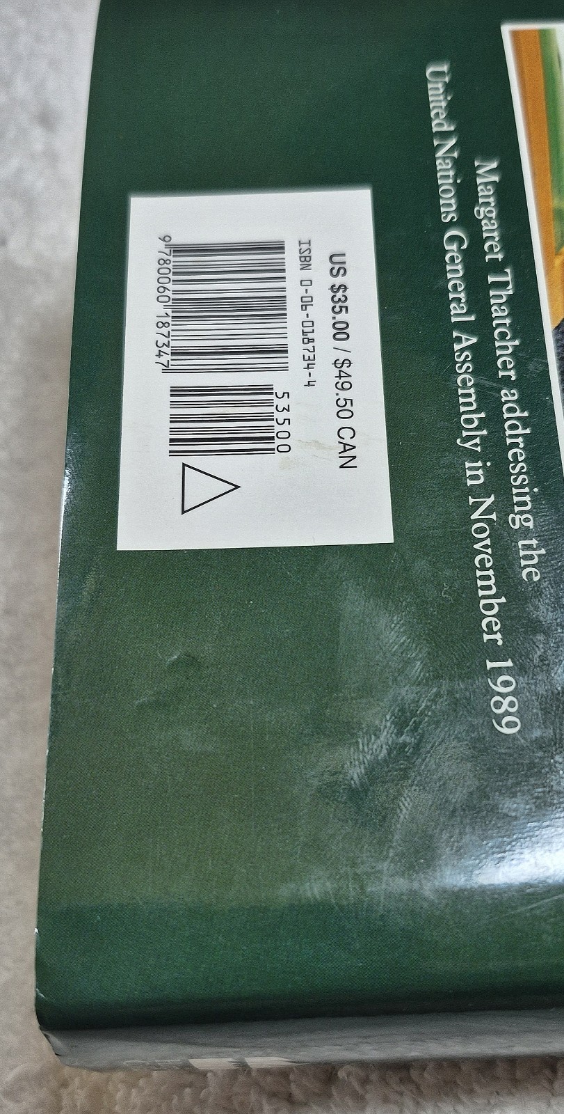 Margaret Thatcher: The Collected Speeches (1st U.S. Ed • 1st Print • 1997)