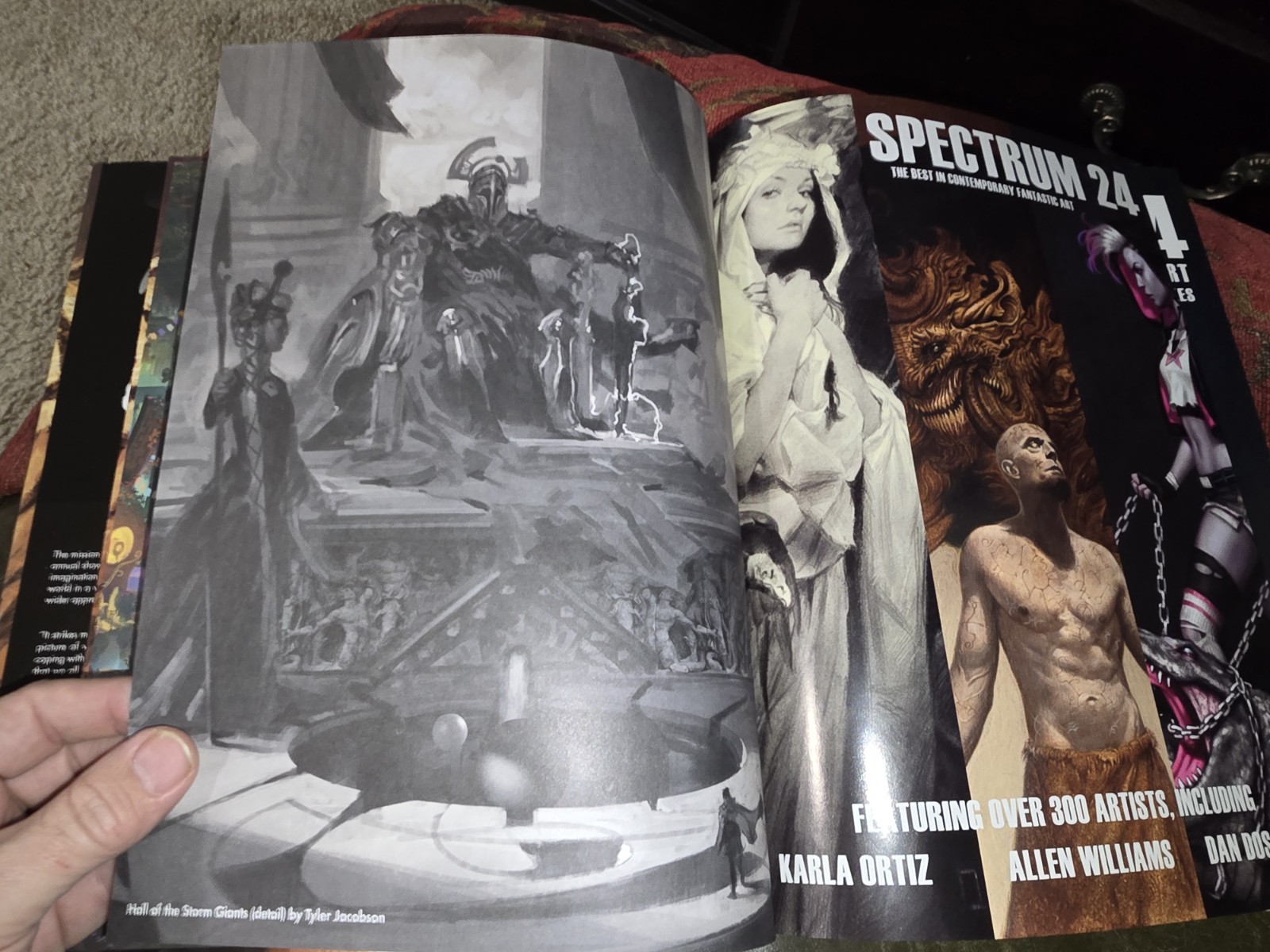 Spectrum 24: The Best in Contemporary Fantastic Art by John Fleskes 1st Ed. HC