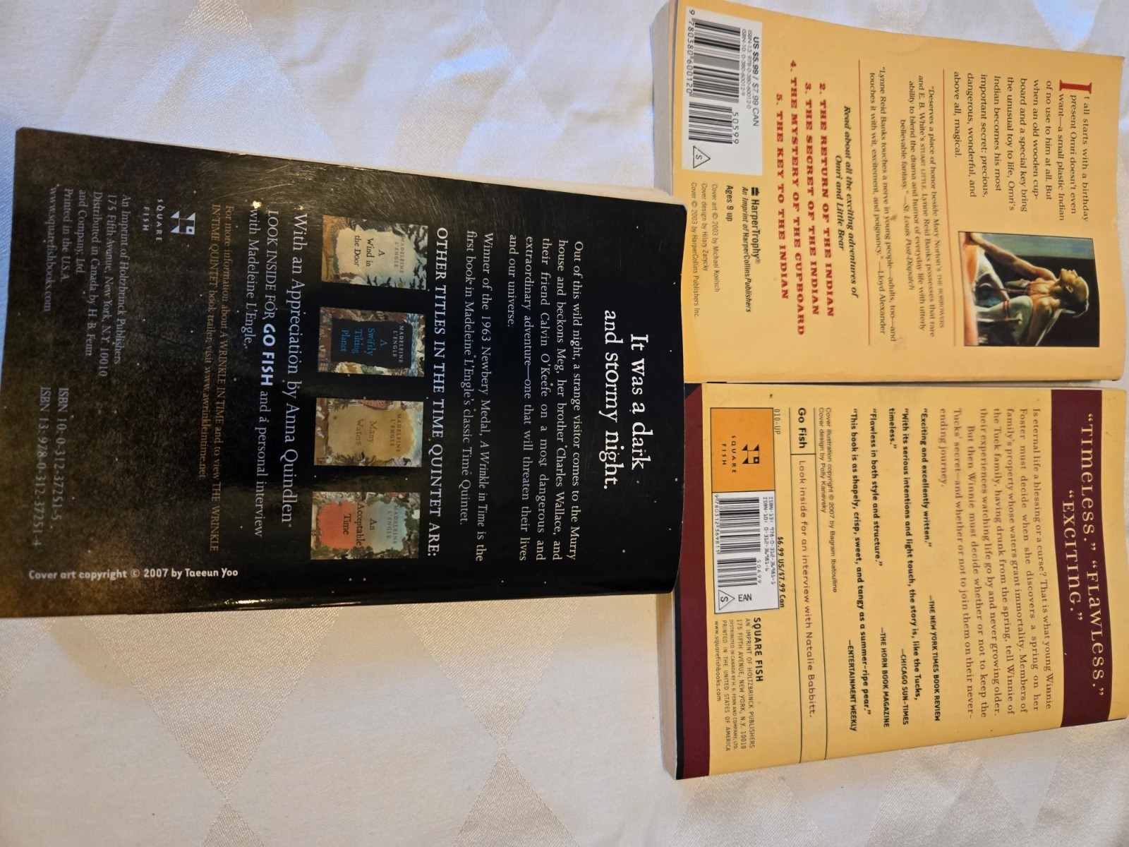 A Wrinkle in Time by Madeleine L&rsquo;Engle Plus Lot of 2 Additional Books