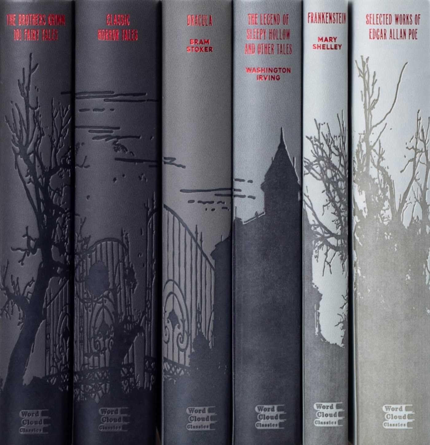 Word Cloud Classics Horror Collection – 5-Book Box Set – NEW & Sealed
