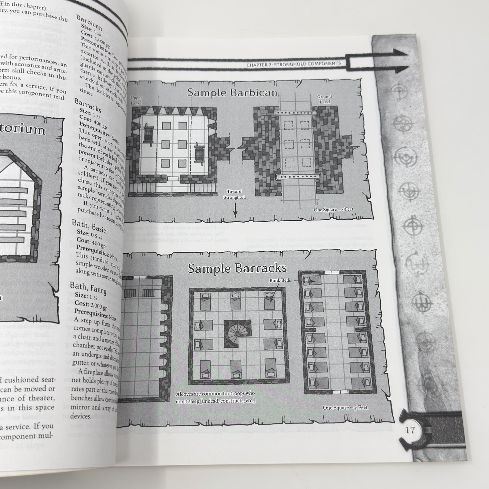 Stronghold Builder&rsquo;s Guidebook Dungeons & Dragons d20 3.0 Fantasy Vintage