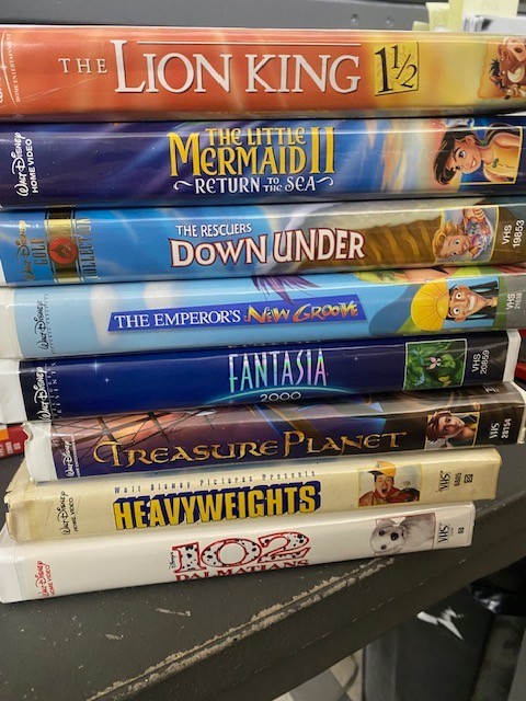 Lot of 30 Disney VHS&rsquo;s (no duplicates) -GOOD