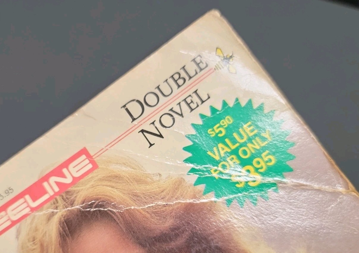 Lot of 4 1980&rsquo;s Vtg Paperback Beeline Double Novels SC