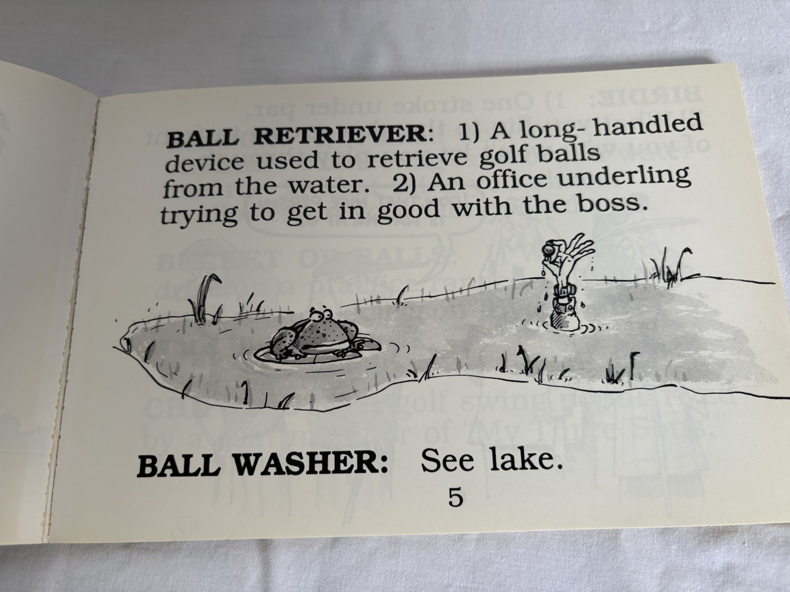 Golf Humor Vintage Novelty Book THE GOOD THE PLAID & THE BOGEY Kevin Ahern 1992