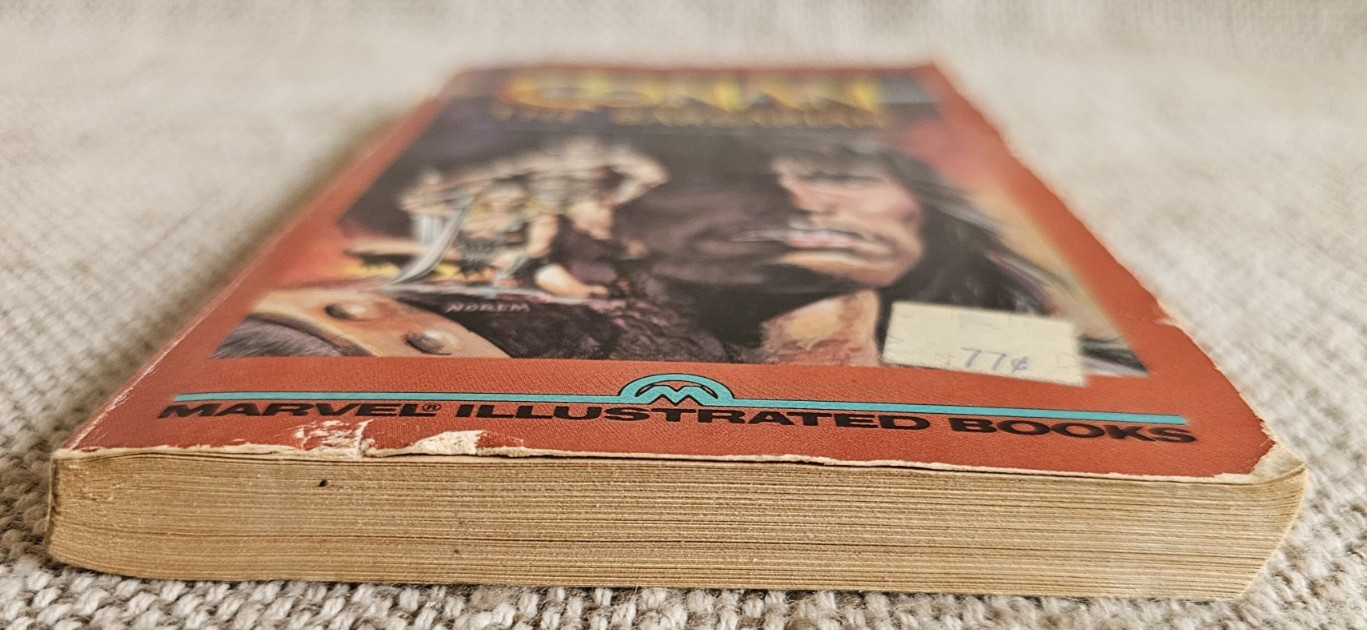 Conan The Barbarian The Official Marvel Comics Illustrated Books 1st Ed 1982