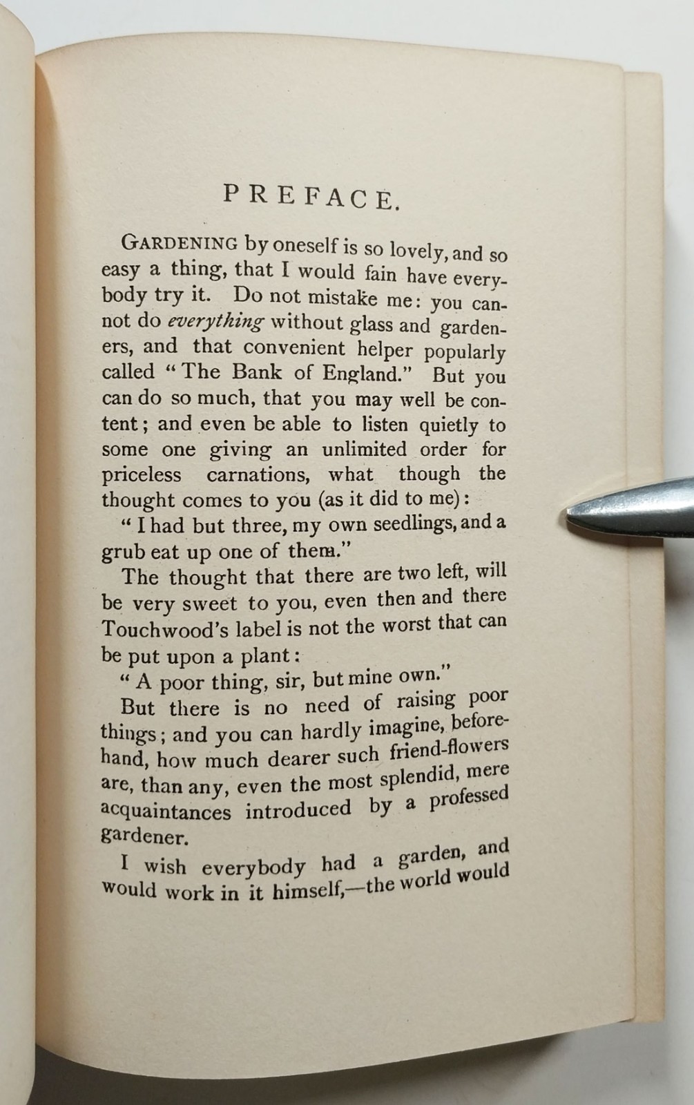 Gardening By Myself by Anna B Warner HC 1924 Duffield & Company
