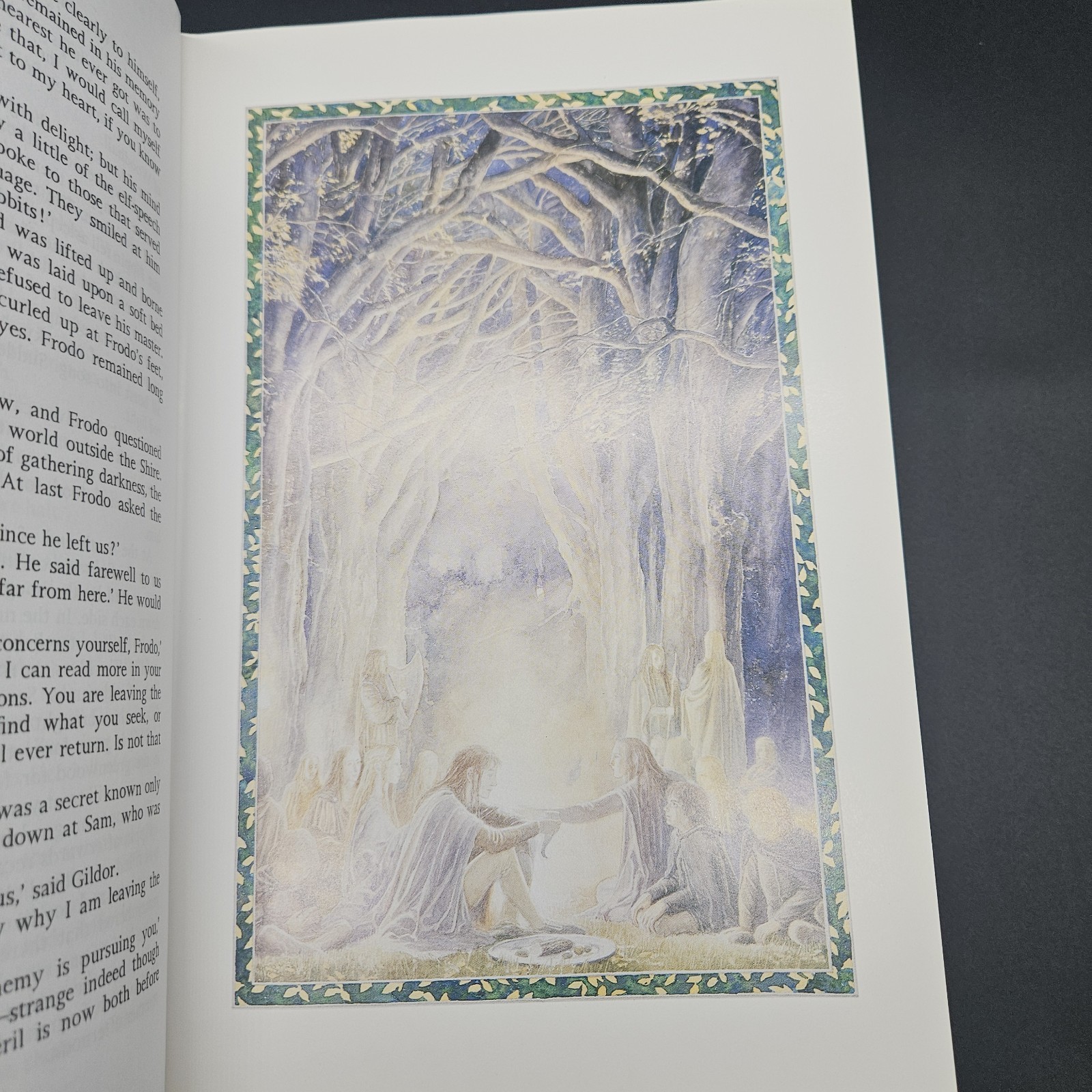 The Lord of the Rings by J.R.R. Tolkien 1991 Hardcover Illustrated Alan Lee 4th