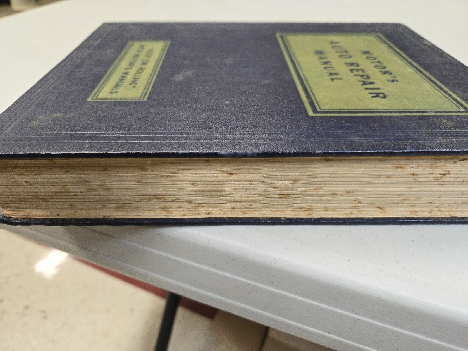 Motor&rsquo;s Auto Repair Manual 1935-1953 Models 16th Edition