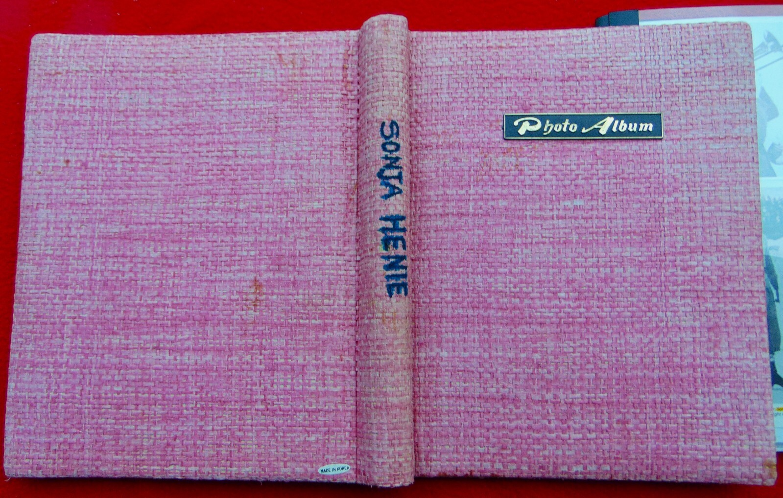 SONA HENIE ~ 2 BOOKS ~ 12 RARE STUDIO 8 x 10 PHOTOS ~ 78 TOTAL PAGES MEMORABILIA