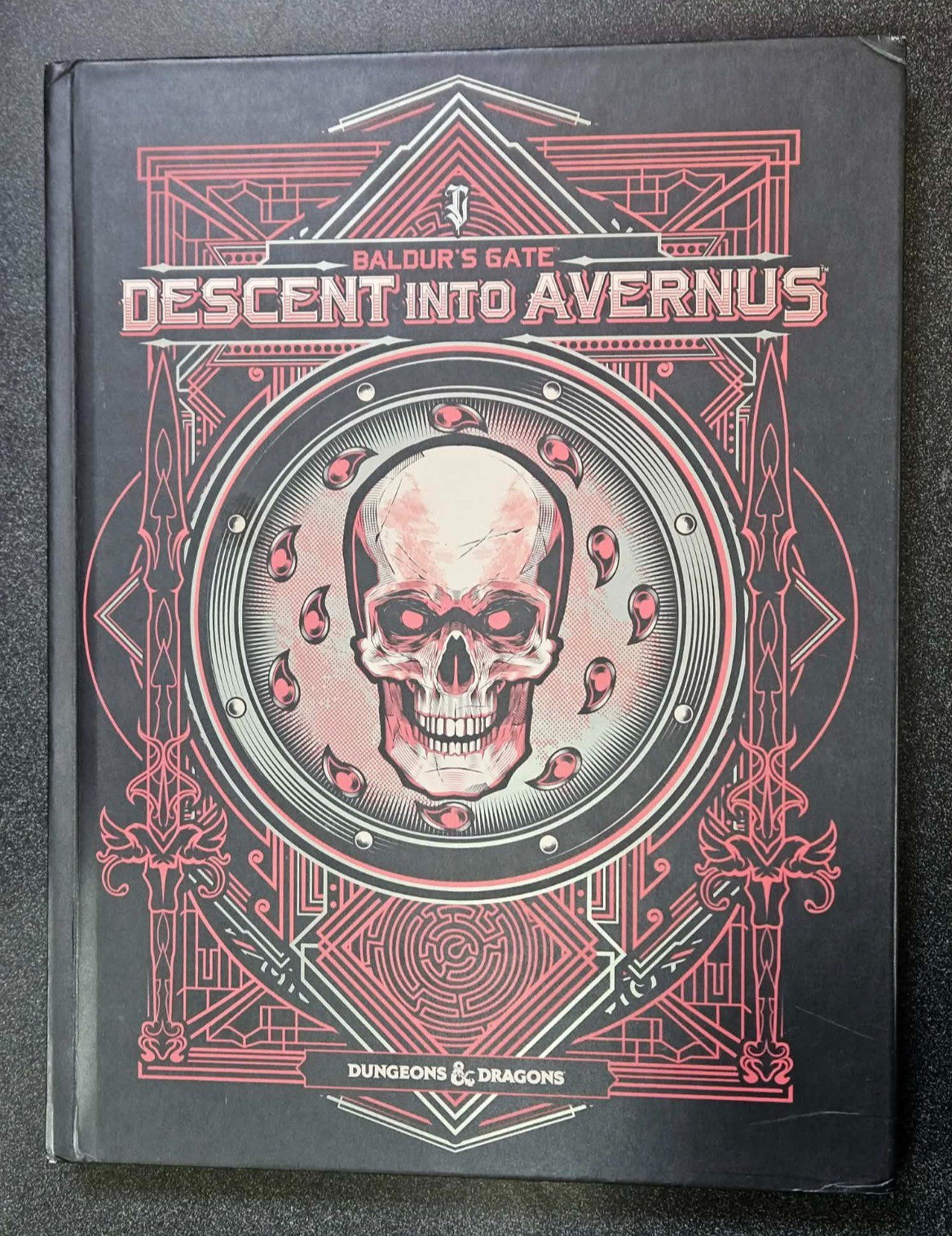 D&D 5E Baldur&rsquo;s Gate: Descent Into Avernus Alternate Cover Art Alt- Minor Damage