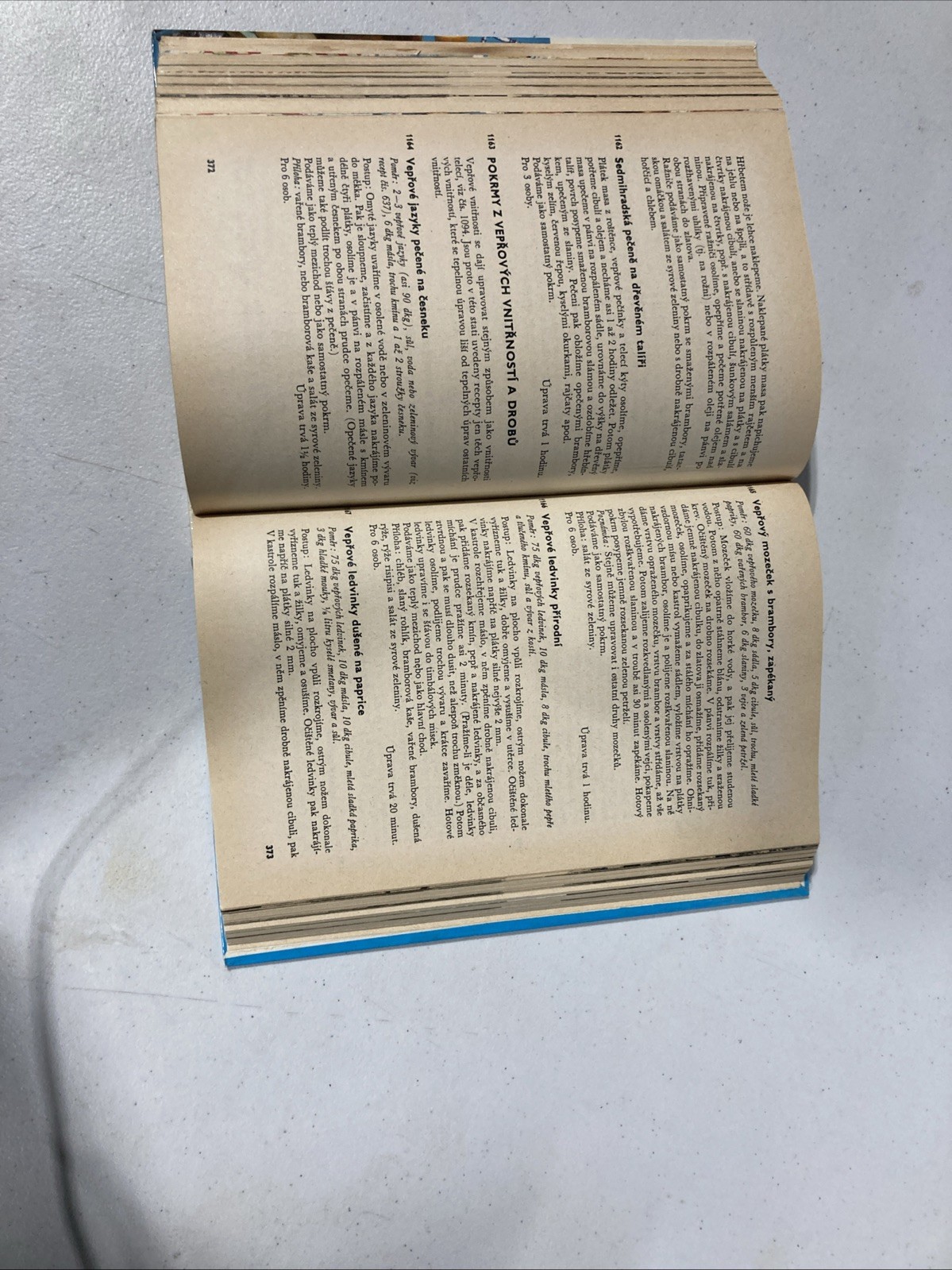 Velká kuchařka by Vilém Vrabec Hardcover The Big Cookbook – Czech – Illustrated