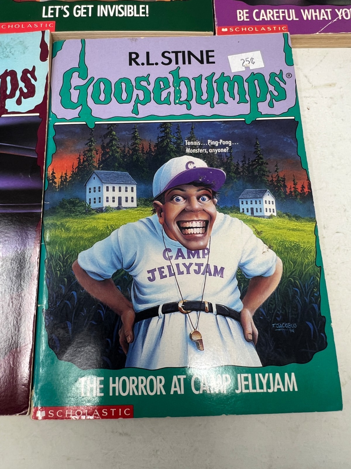 Vintage Goosebumps Books Lot of 5 Paperback R. L. Stine 1st Editions/Printings!