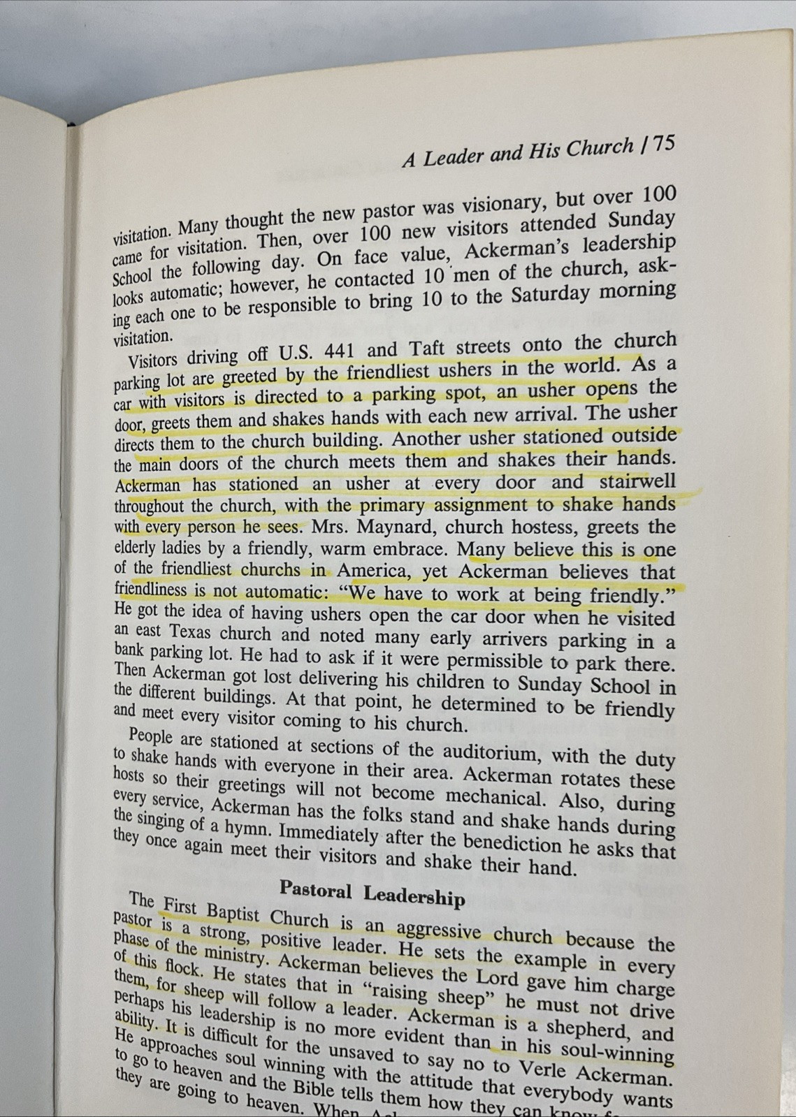 America&rsquo;s Fastest Growing Churches by Elmer L. Towns 1972/HC
