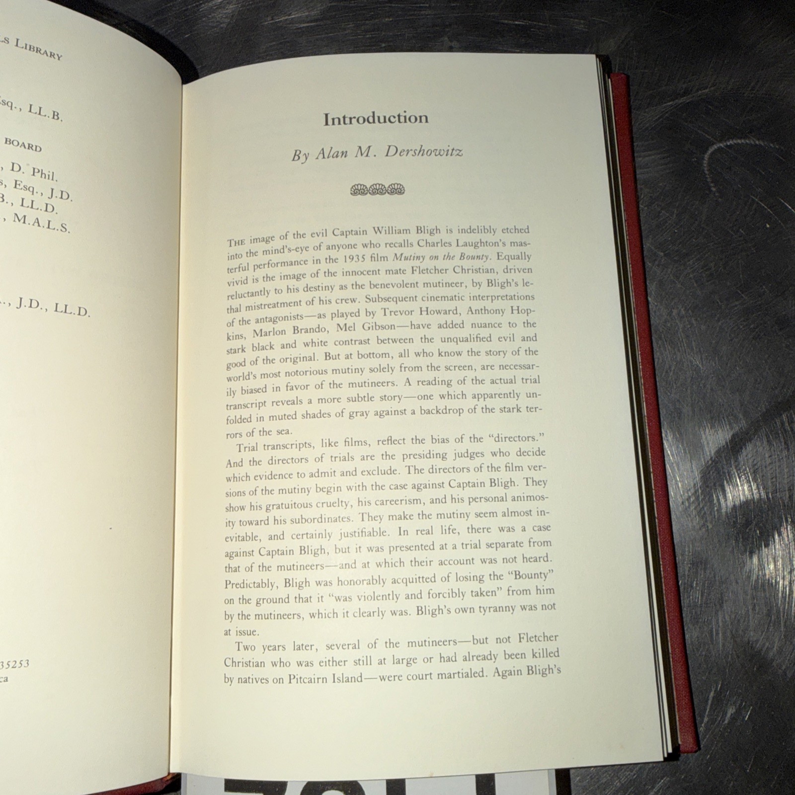 The Court Martial of the « Bounty » Mutineers Owen Rutter Notable Trials Library