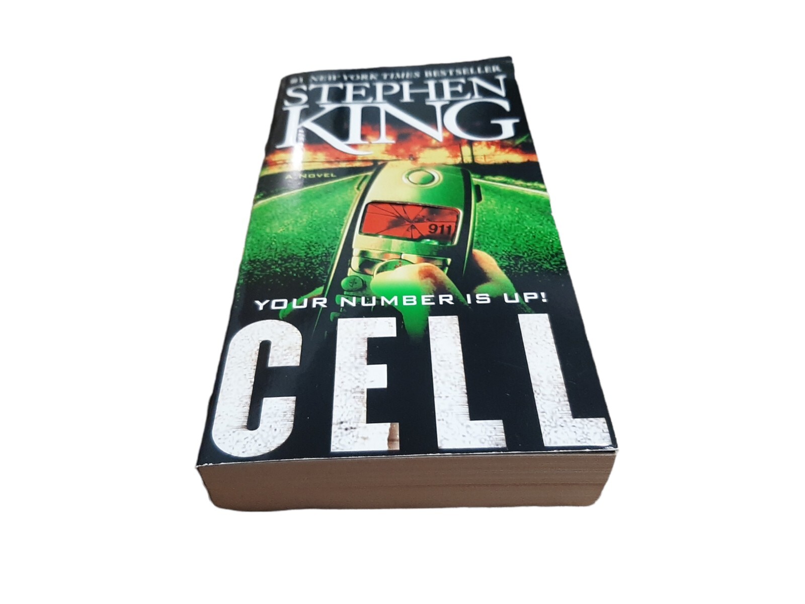 Stephen King « Cell » A Novel/Paperback/480 pages/Suspense/Thriller Good Condition