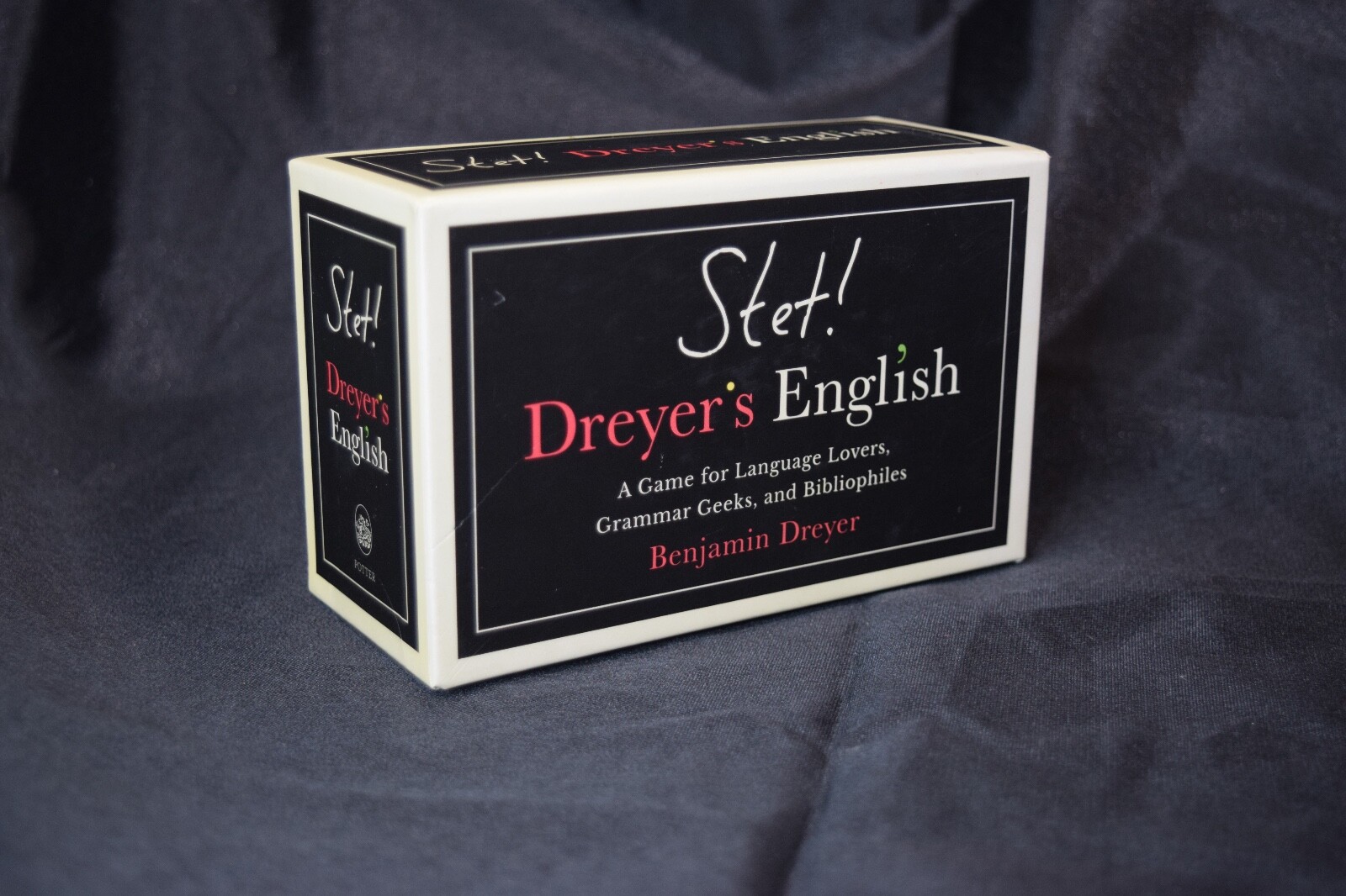 STET! Dreyer&rsquo;s Game of English: A Game for Language Lovers, Grammar Geeks, and B