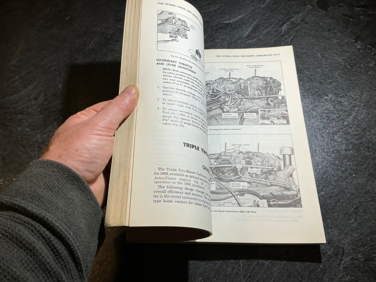 1959 Pontiac 7000 Series Maintenance Manual Parisienne Laurentian Strato-Chief
