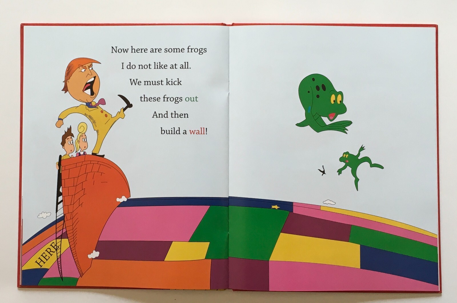 Wow! Hard Cover 11&Prime; x 8.5&Prime; -1 Winners Aren&rsquo;t Losers Donald Trump Children&rsquo;s Book