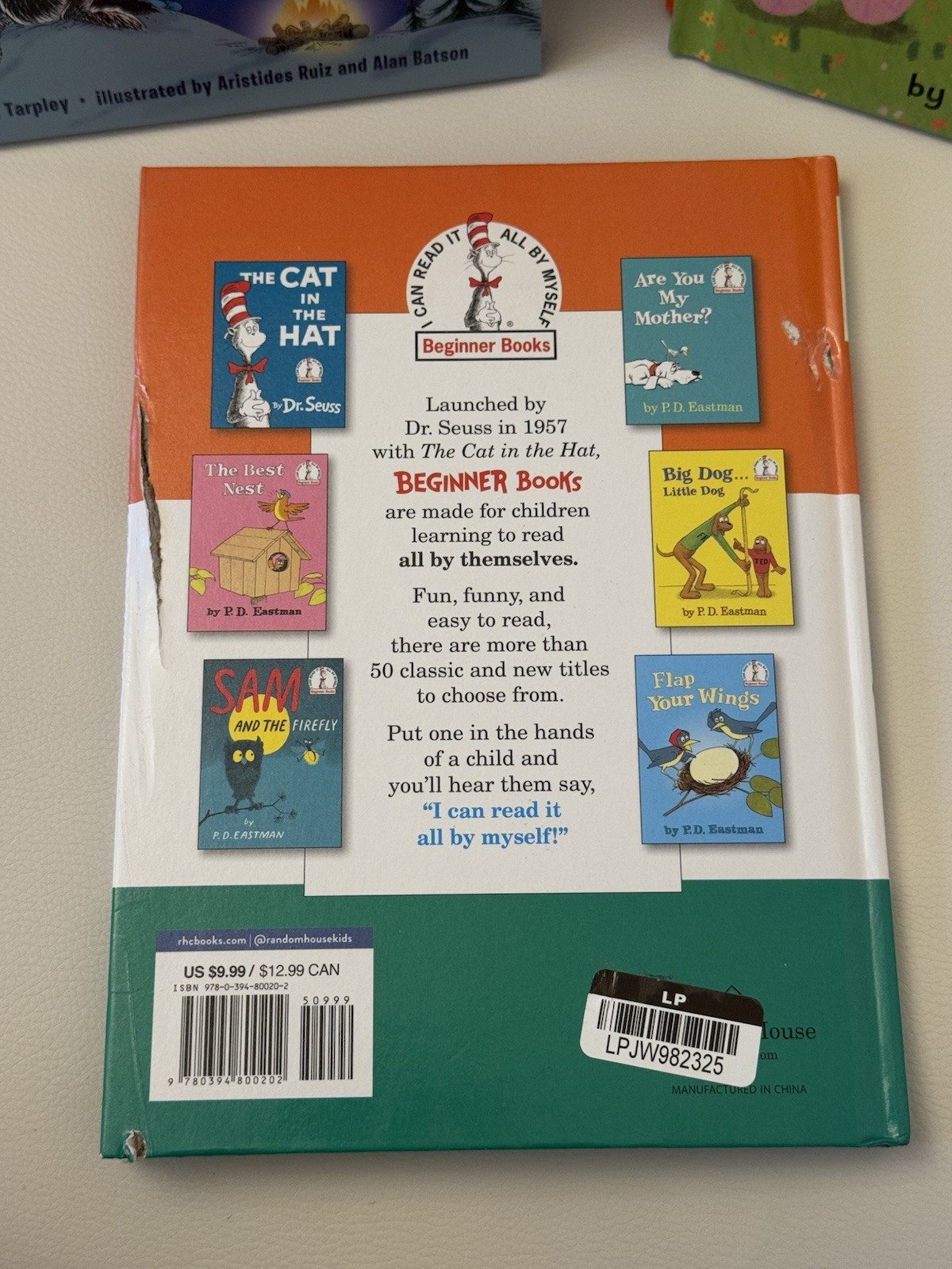 4 Hardcover Dr Suess Children&rsquo;s Books Lot Seuss