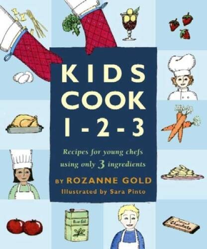 Kids Cook 1-2-3 – Hardcover By Gold, Rozanne – VERY GOOD
