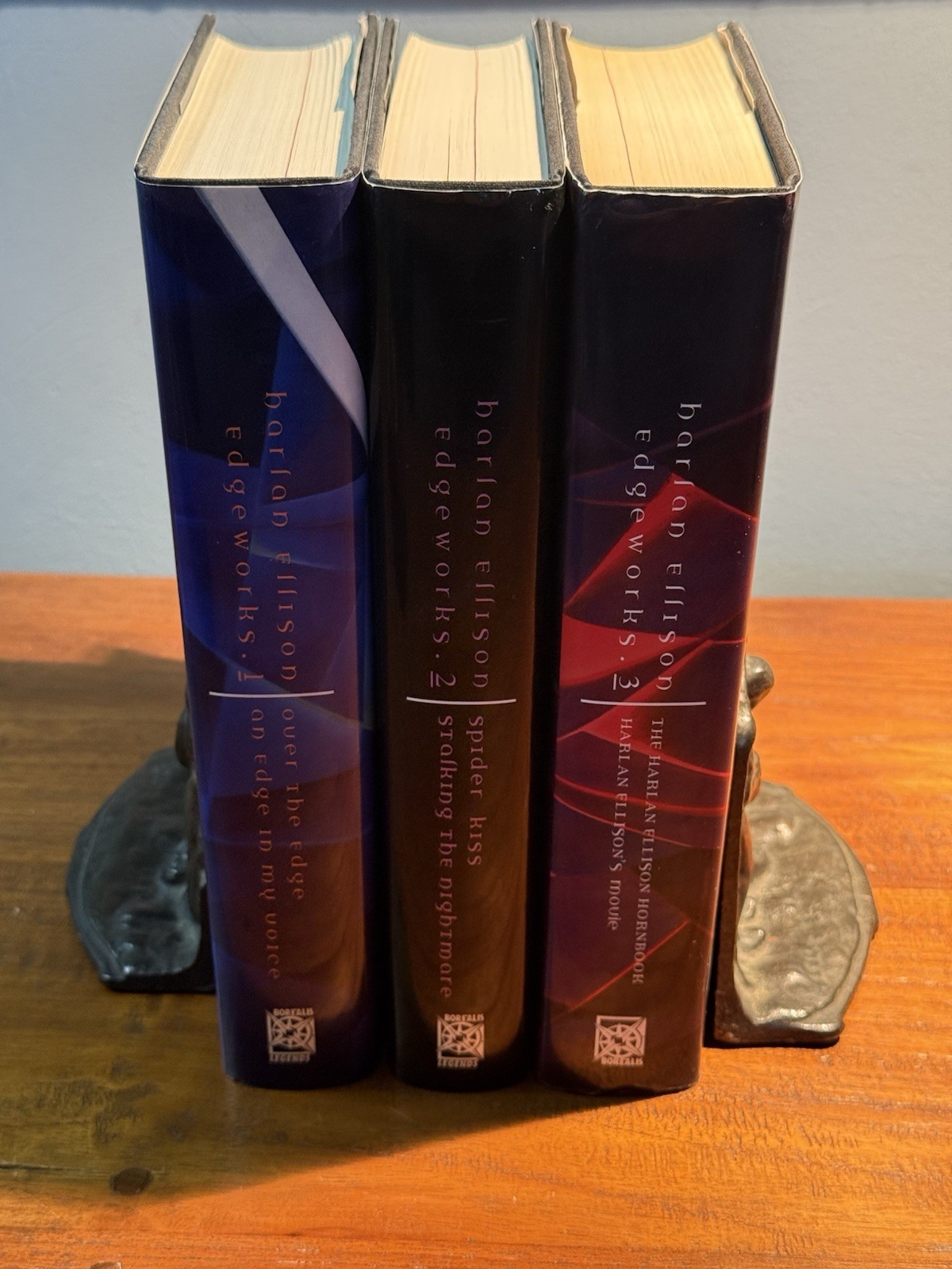 Edgeworks Vol. 1, 2 & 3 by Harlan Ellison First Edition HC Book Lot Rare OOP SF