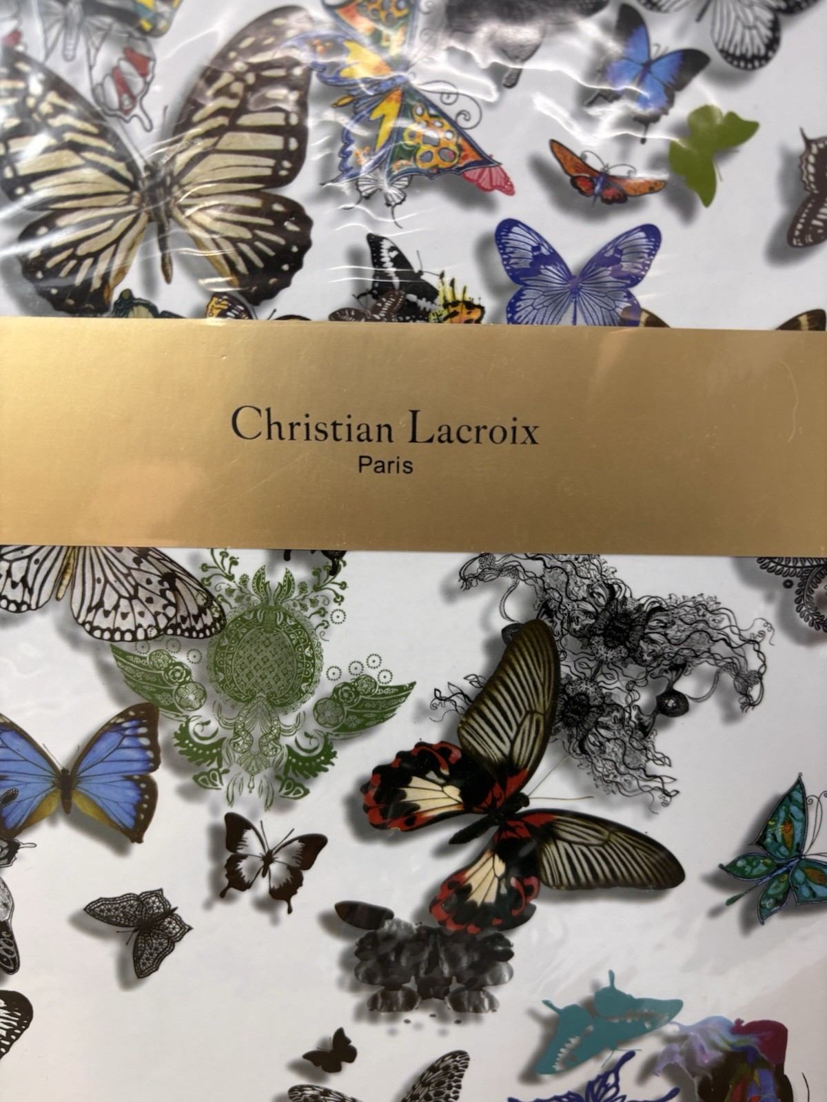 Christian Lacroix BUTTERFLY PARADE A4 Blank Journal Album Gilded Pages NEW