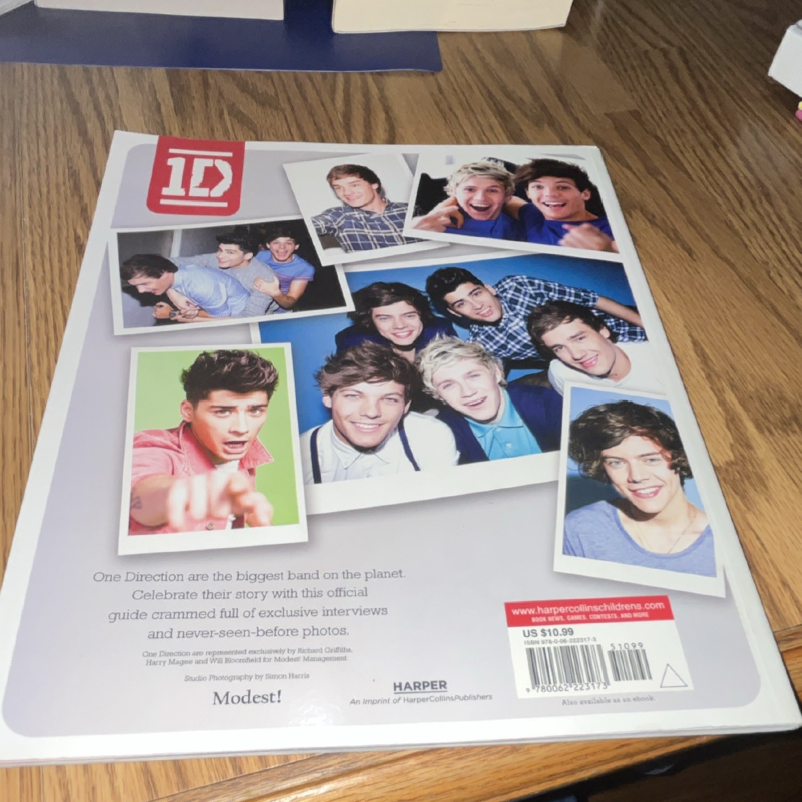 Harper One Direction: A Year With One Direction Paperback Music Biography