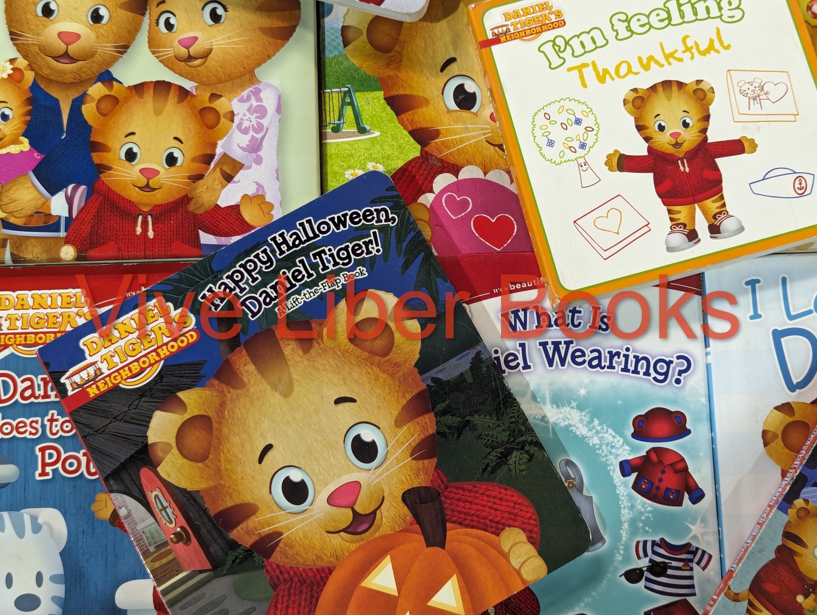 Lot of 10 Daniel Tiger Board Books Lot Random – Children/Kids/Toddlers/Babies
