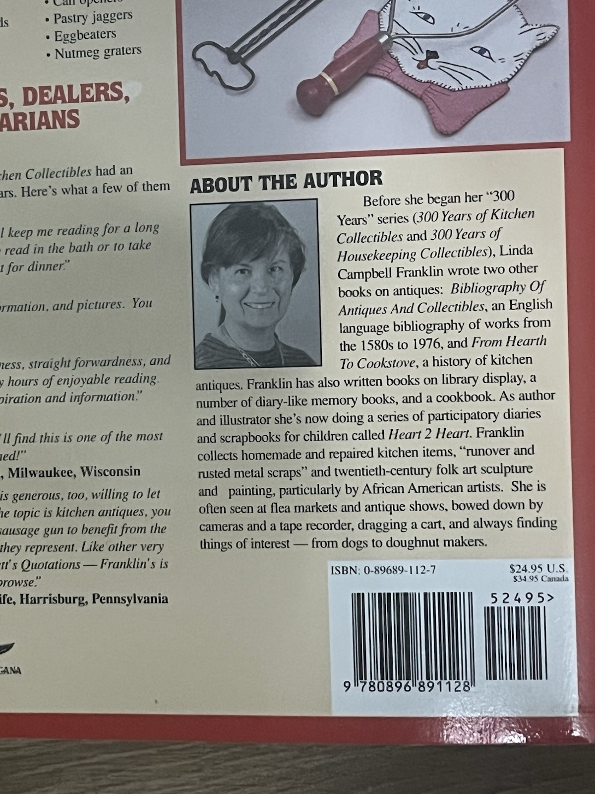  » 300 Years of Kitchen Collectibles » by Linda Campbell Franklin -648 Pages!