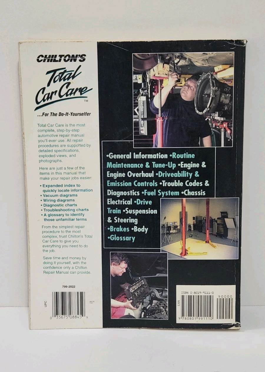GM S-Series Pick-Ups and SUVs, 1994-1999 Chilton&rsquo;s Repair Manual 28862