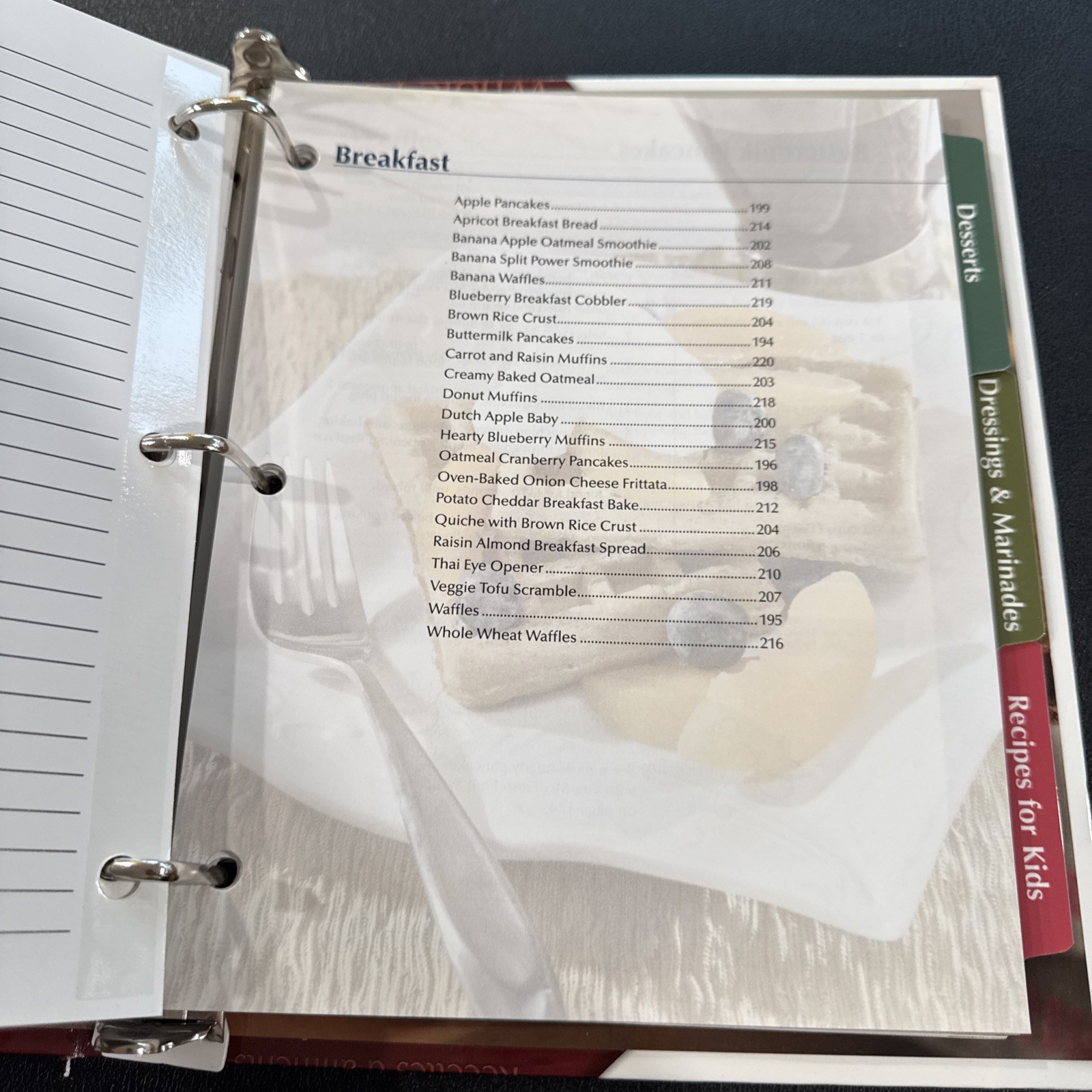 Vita-Mix Whole Food Recipes 3-Ring Binder and Owner&rsquo;s Manual 5200 Recipes VGC